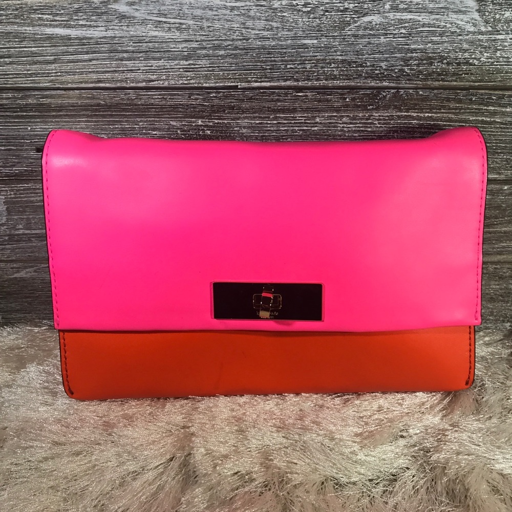 Kate Spade ♠️ colorblock leather crossbody - MINT